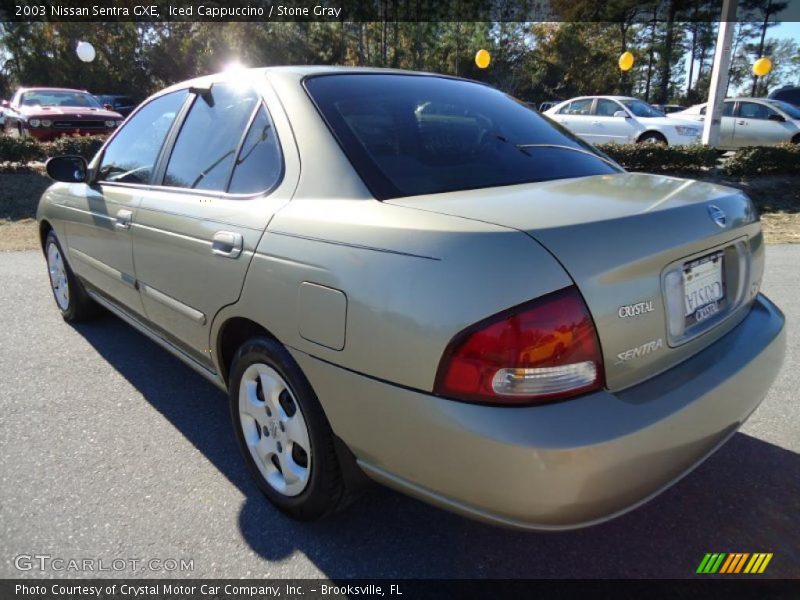 Iced Cappuccino / Stone Gray 2003 Nissan Sentra GXE
