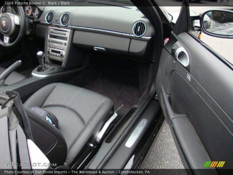 Black / Black 2008 Porsche Boxster S
