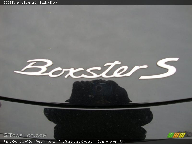 Black / Black 2008 Porsche Boxster S