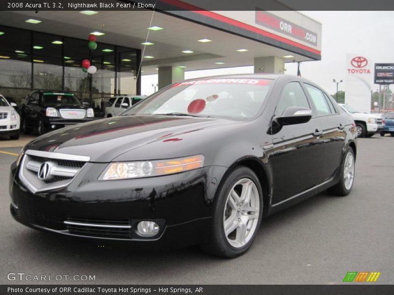 Nighthawk Black Pearl / Ebony 2008 Acura TL 3.2