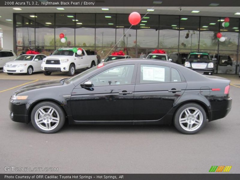 Nighthawk Black Pearl / Ebony 2008 Acura TL 3.2