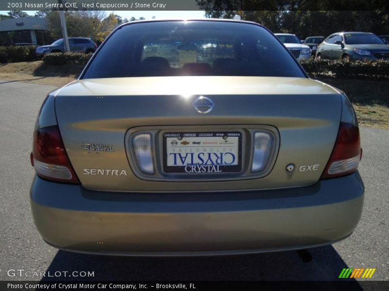 Iced Cappuccino / Stone Gray 2003 Nissan Sentra GXE
