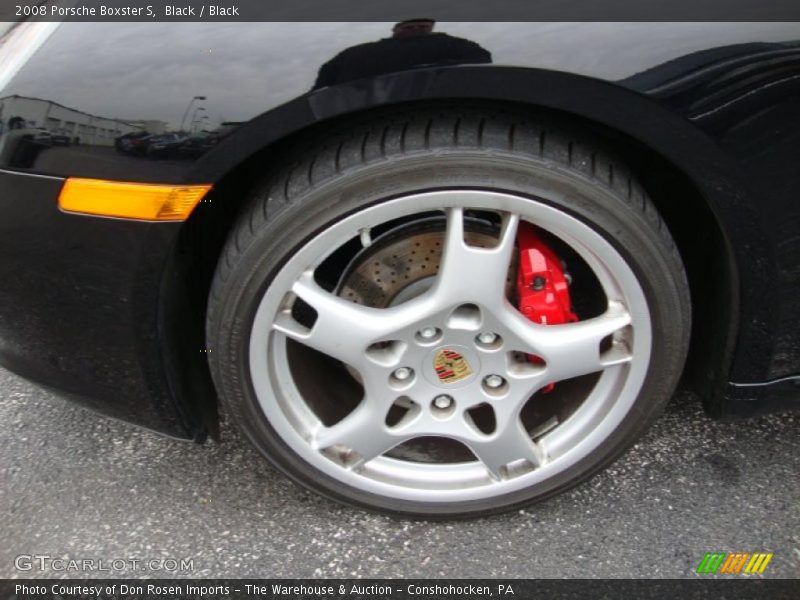Black / Black 2008 Porsche Boxster S