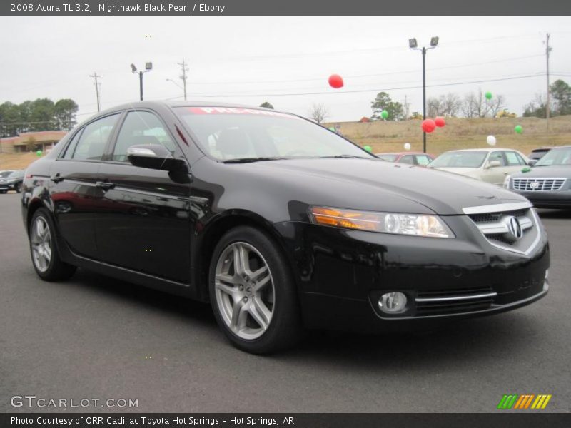 Nighthawk Black Pearl / Ebony 2008 Acura TL 3.2