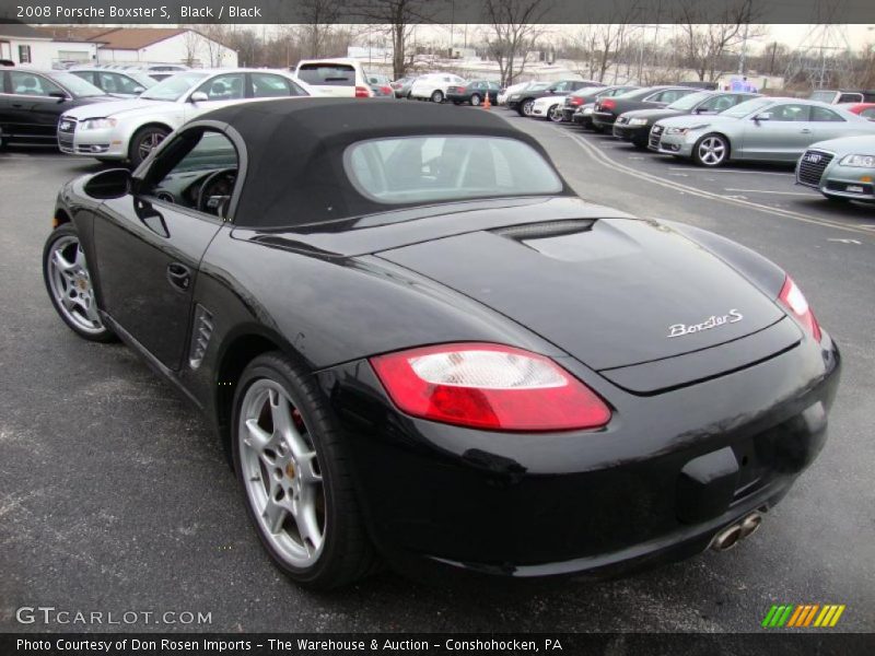 Black / Black 2008 Porsche Boxster S