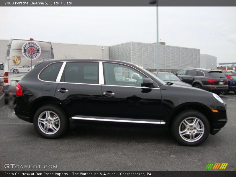 Black / Black 2008 Porsche Cayenne S