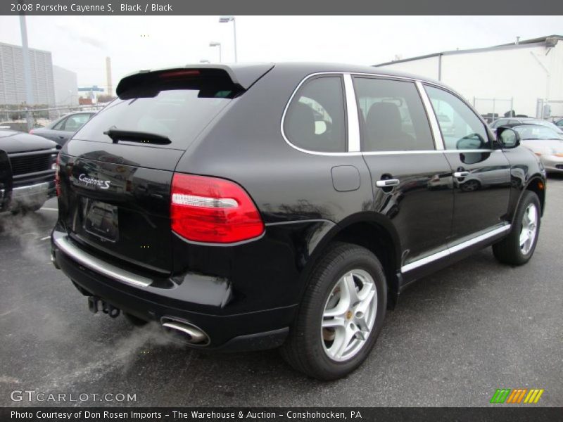 Black / Black 2008 Porsche Cayenne S