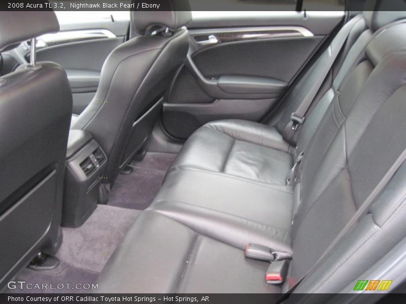 Nighthawk Black Pearl / Ebony 2008 Acura TL 3.2