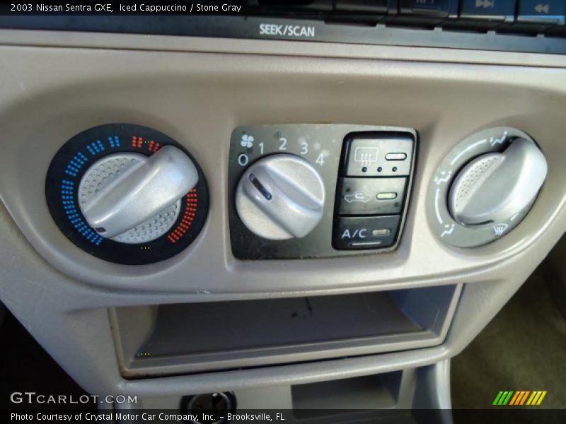 Iced Cappuccino / Stone Gray 2003 Nissan Sentra GXE