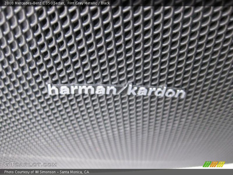 Flint Grey Metallic / Black 2008 Mercedes-Benz E 350 Sedan