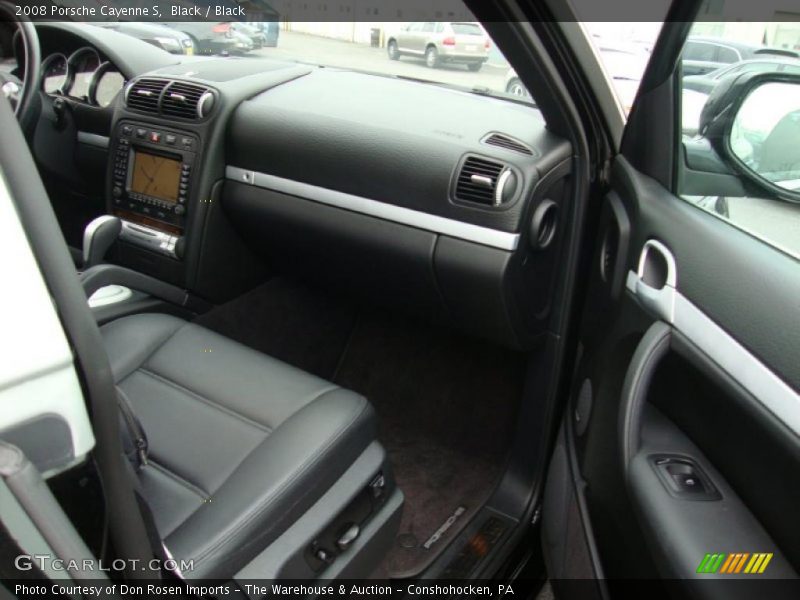 Black / Black 2008 Porsche Cayenne S
