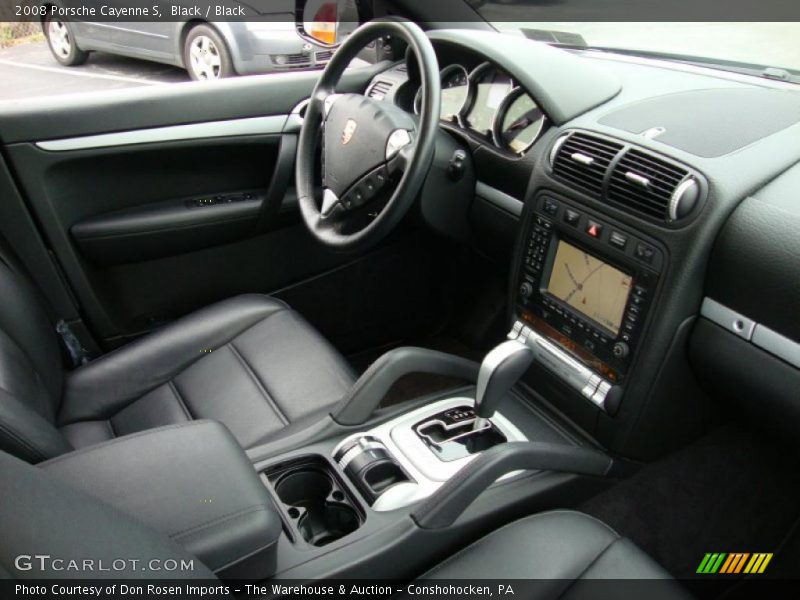 Black / Black 2008 Porsche Cayenne S