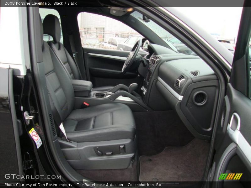 Black / Black 2008 Porsche Cayenne S