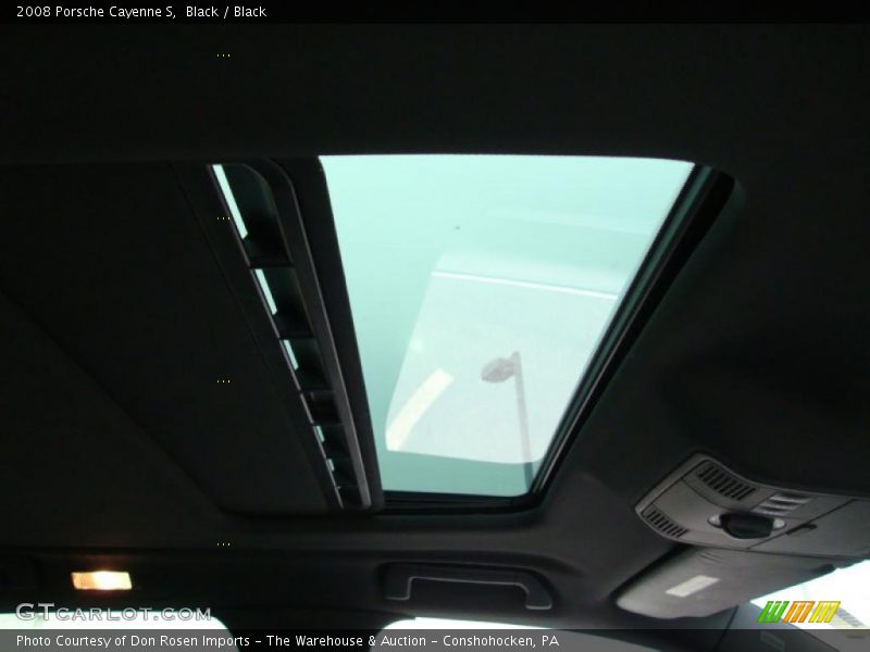 Black / Black 2008 Porsche Cayenne S
