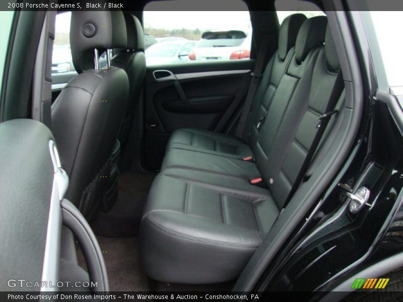 Black / Black 2008 Porsche Cayenne S