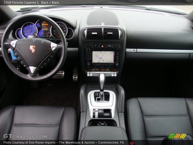 Black / Black 2008 Porsche Cayenne S