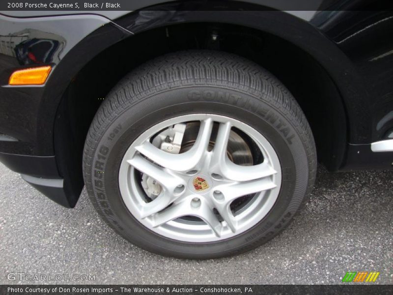 Black / Black 2008 Porsche Cayenne S