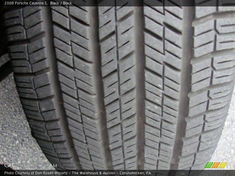 Black / Black 2008 Porsche Cayenne S