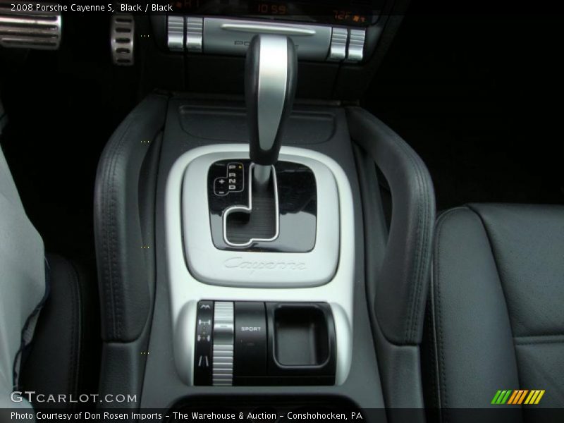 Black / Black 2008 Porsche Cayenne S