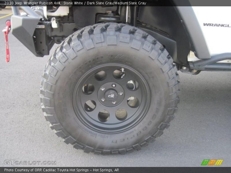 Custom Wheels of 2010 Wrangler Rubicon 4x4