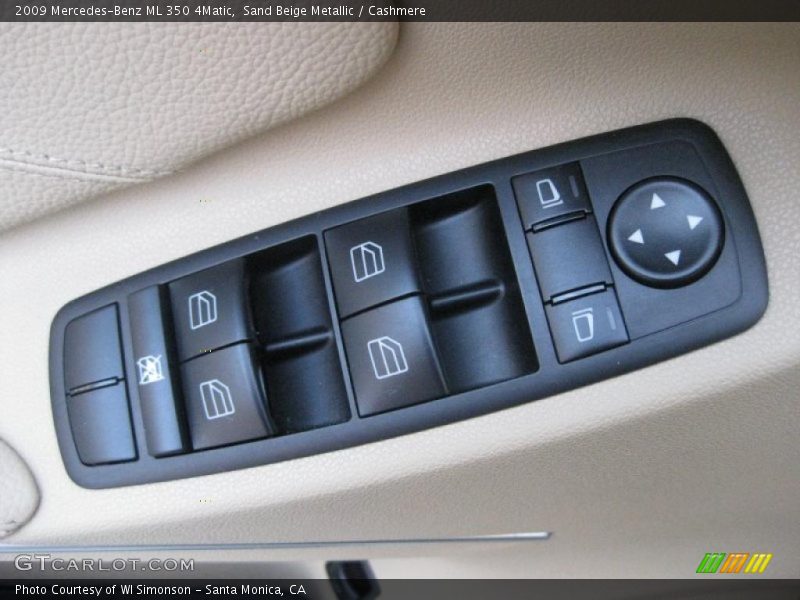 Sand Beige Metallic / Cashmere 2009 Mercedes-Benz ML 350 4Matic