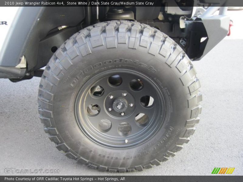 Custom Wheels of 2010 Wrangler Rubicon 4x4