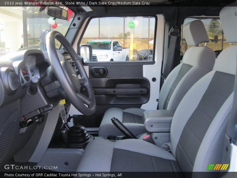 2010 Wrangler Rubicon 4x4 Dark Slate Gray/Medium Slate Gray Interior