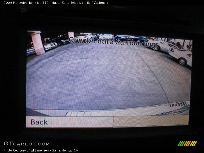Sand Beige Metallic / Cashmere 2009 Mercedes-Benz ML 350 4Matic
