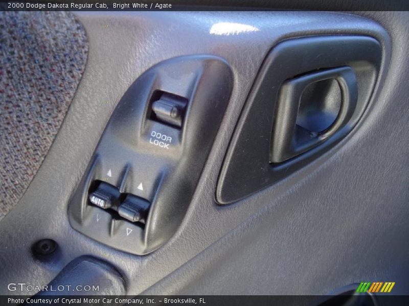 Bright White / Agate 2000 Dodge Dakota Regular Cab
