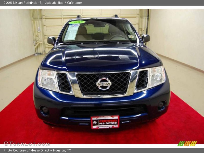 Majestic Blue / Cafe Latte 2008 Nissan Pathfinder S