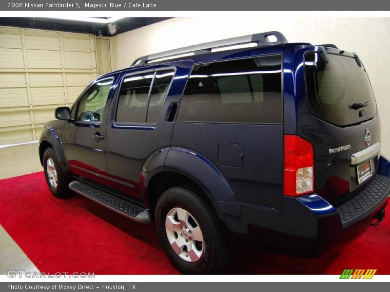 Majestic Blue / Cafe Latte 2008 Nissan Pathfinder S