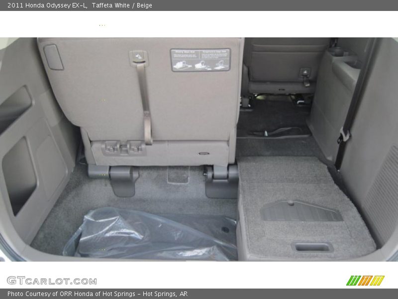 Taffeta White / Beige 2011 Honda Odyssey EX-L