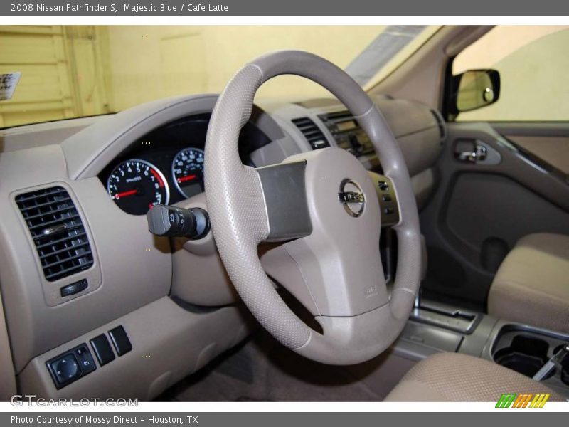 Majestic Blue / Cafe Latte 2008 Nissan Pathfinder S