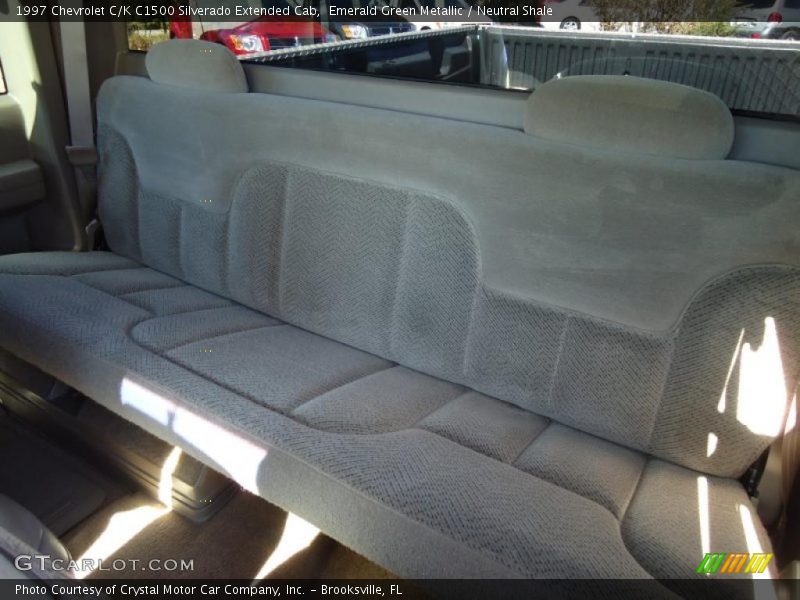Emerald Green Metallic / Neutral Shale 1997 Chevrolet C/K C1500 Silverado Extended Cab