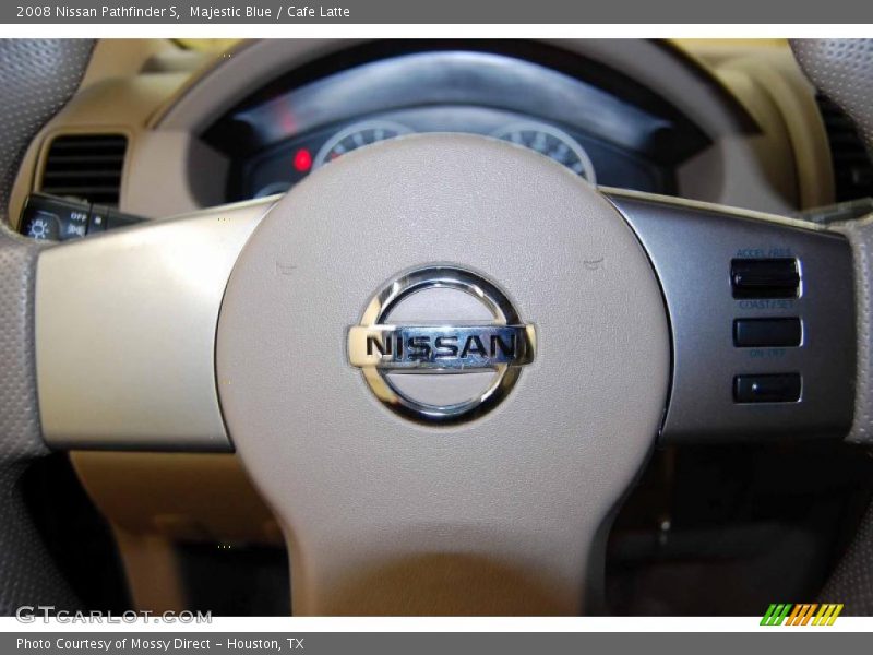 Majestic Blue / Cafe Latte 2008 Nissan Pathfinder S
