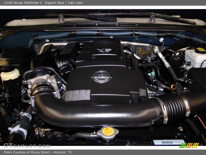 Majestic Blue / Cafe Latte 2008 Nissan Pathfinder S