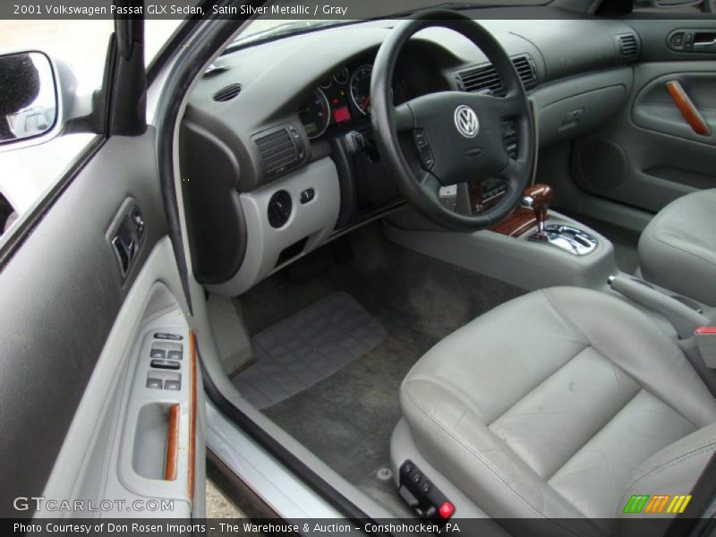  2001 Passat GLX Sedan Gray Interior