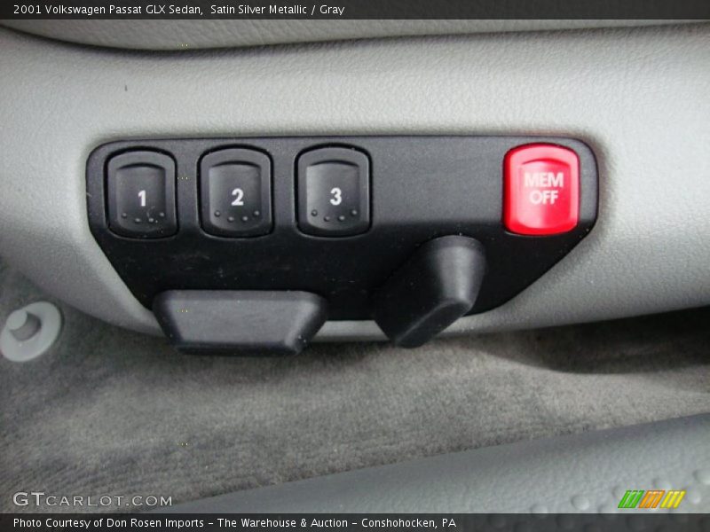 Controls of 2001 Passat GLX Sedan