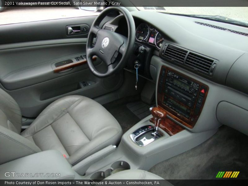  2001 Passat GLX Sedan Gray Interior