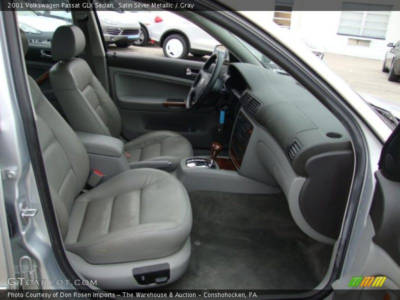  2001 Passat GLX Sedan Gray Interior