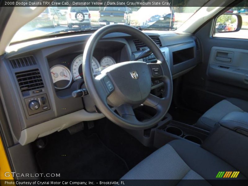 Dark Slate Gray/Medium Slate Gray Interior - 2008 Dakota TRX Crew Cab 