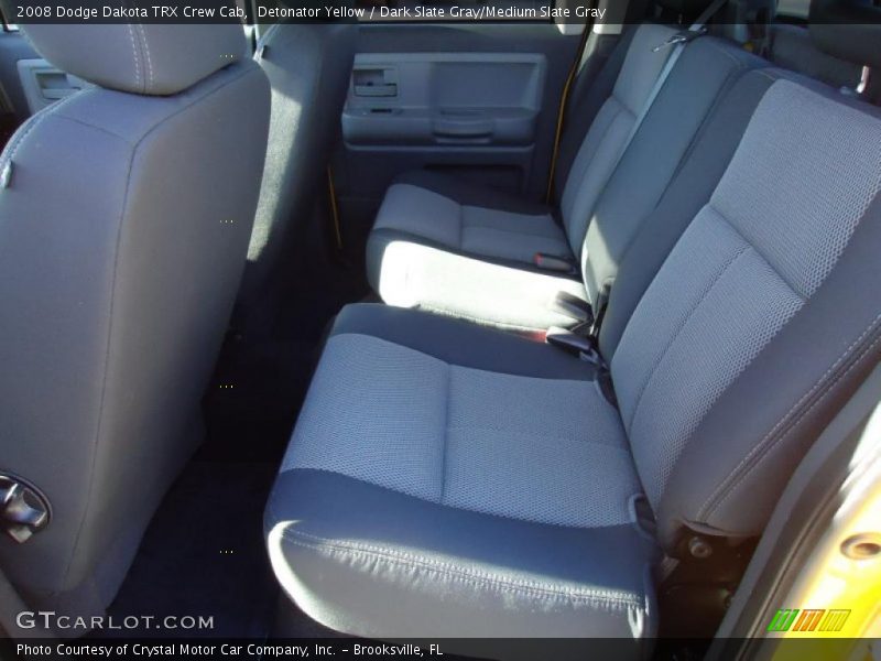  2008 Dakota TRX Crew Cab Dark Slate Gray/Medium Slate Gray Interior