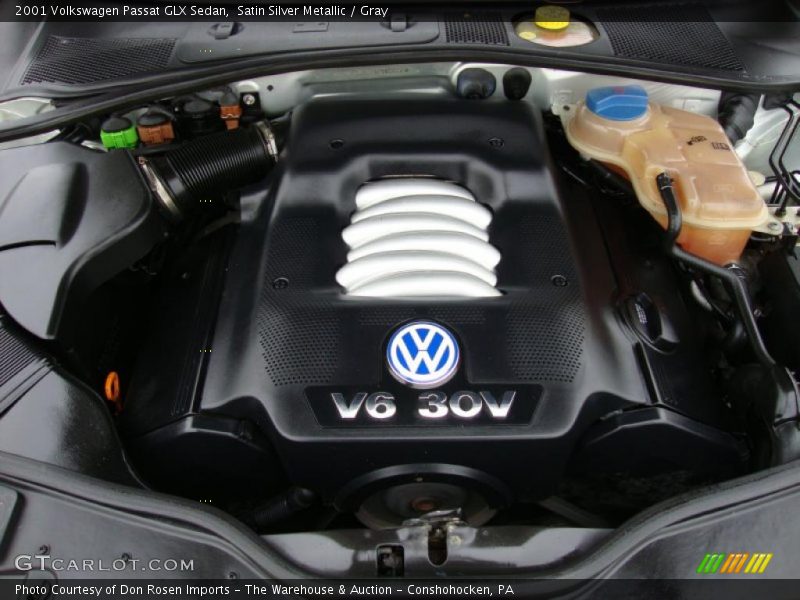  2001 Passat GLX Sedan Engine - 2.8 Liter DOHC 30-Valve V6