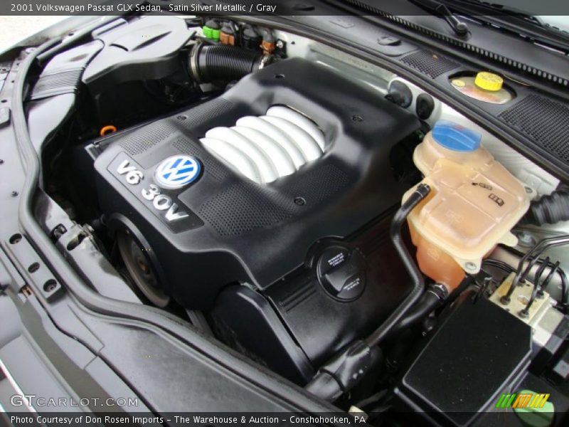  2001 Passat GLX Sedan Engine - 2.8 Liter DOHC 30-Valve V6