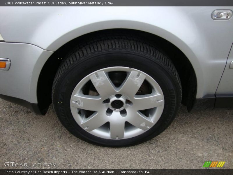 Satin Silver Metallic / Gray 2001 Volkswagen Passat GLX Sedan