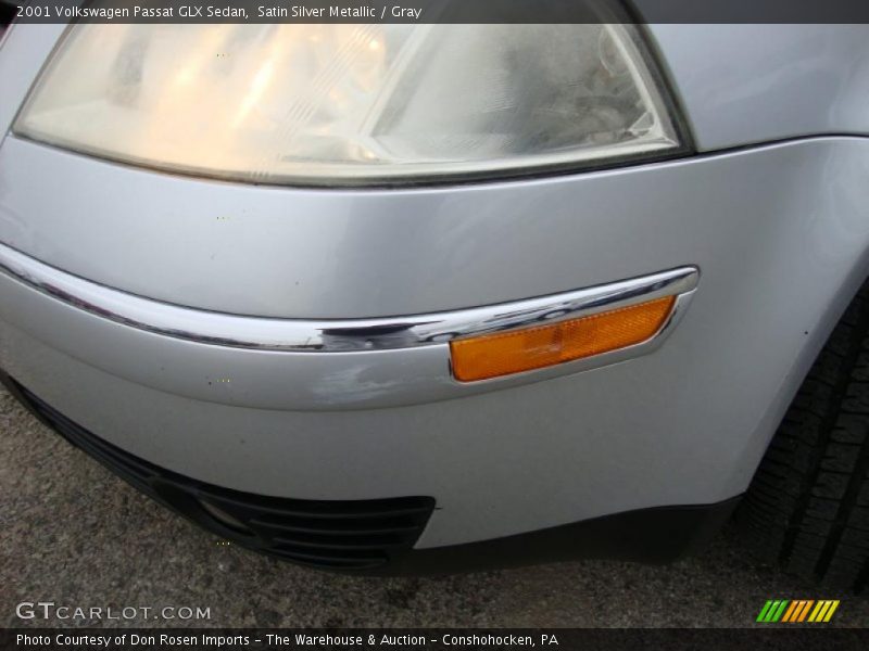Satin Silver Metallic / Gray 2001 Volkswagen Passat GLX Sedan
