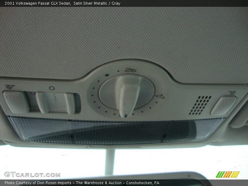 Satin Silver Metallic / Gray 2001 Volkswagen Passat GLX Sedan