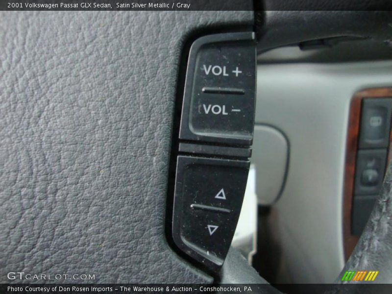 Satin Silver Metallic / Gray 2001 Volkswagen Passat GLX Sedan