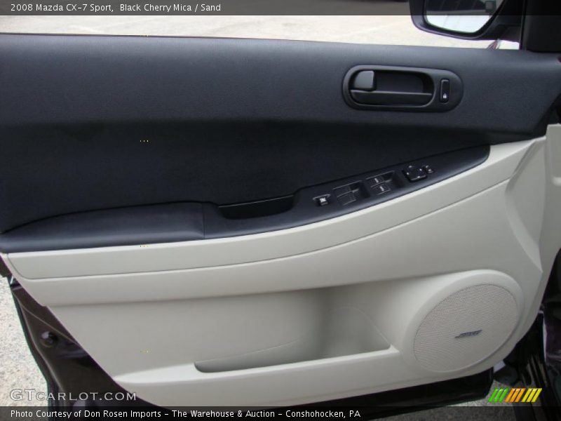 Black Cherry Mica / Sand 2008 Mazda CX-7 Sport