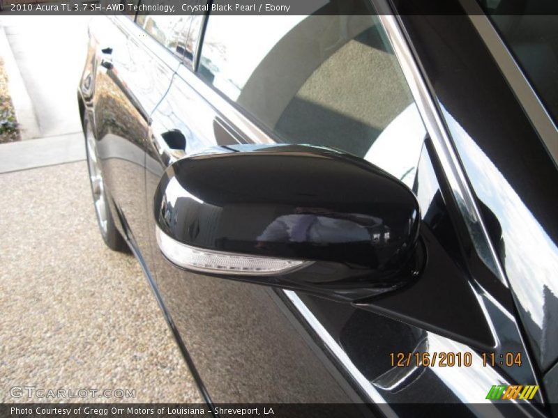 Crystal Black Pearl / Ebony 2010 Acura TL 3.7 SH-AWD Technology